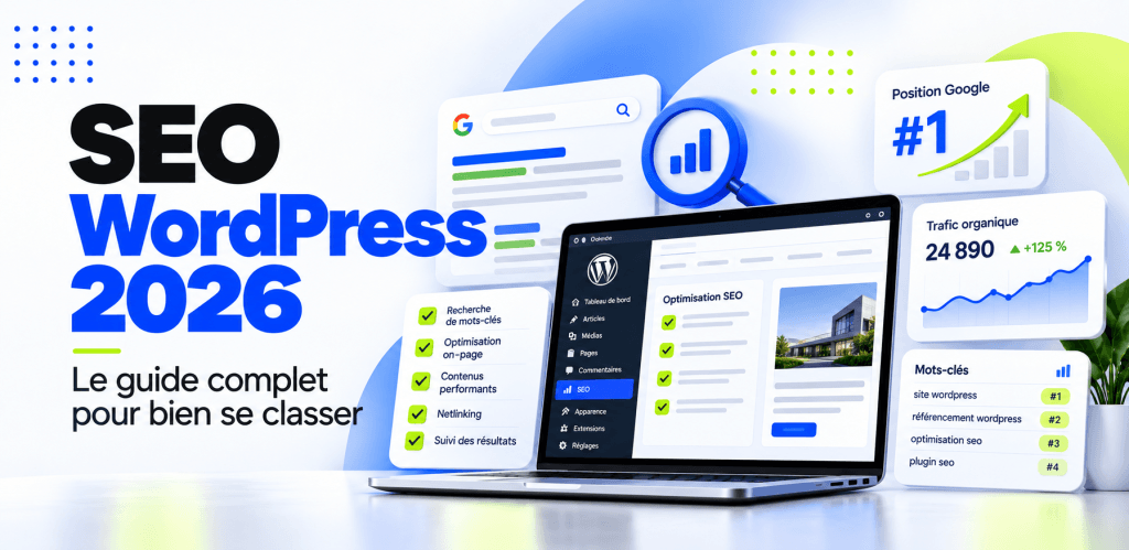 SEO WordPress 2026 : le guide complet pour bien se classer